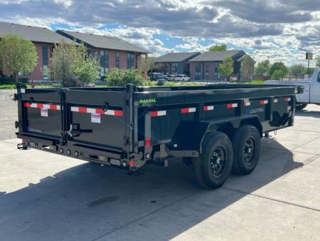 New 2026 Load Trail 83"X16' Low-Pro Dump Dump Trailer