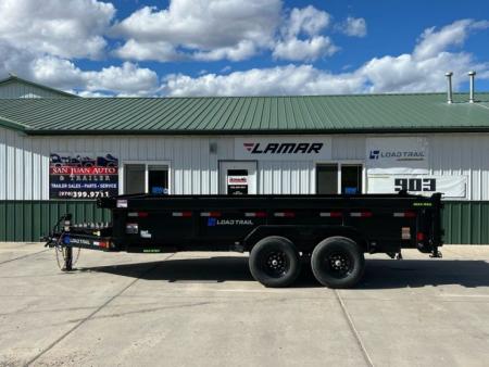 New 2026 Load Trail 83"X16' Low-Pro Dump Dump Trailer