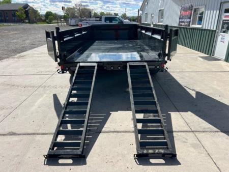 New 2026 Load Trail 83"X16' Low-Pro Dump Dump Trailer