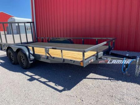 New 2026 Lamar Trailers 83X16 UC  7K TANDM UTILITY Utility Trailer