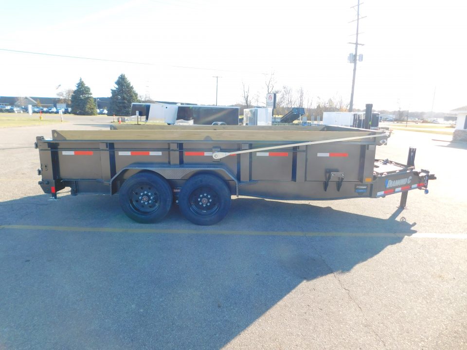 New 2026 Diamond C Trailers LPT208 16x81 Dump Trailer