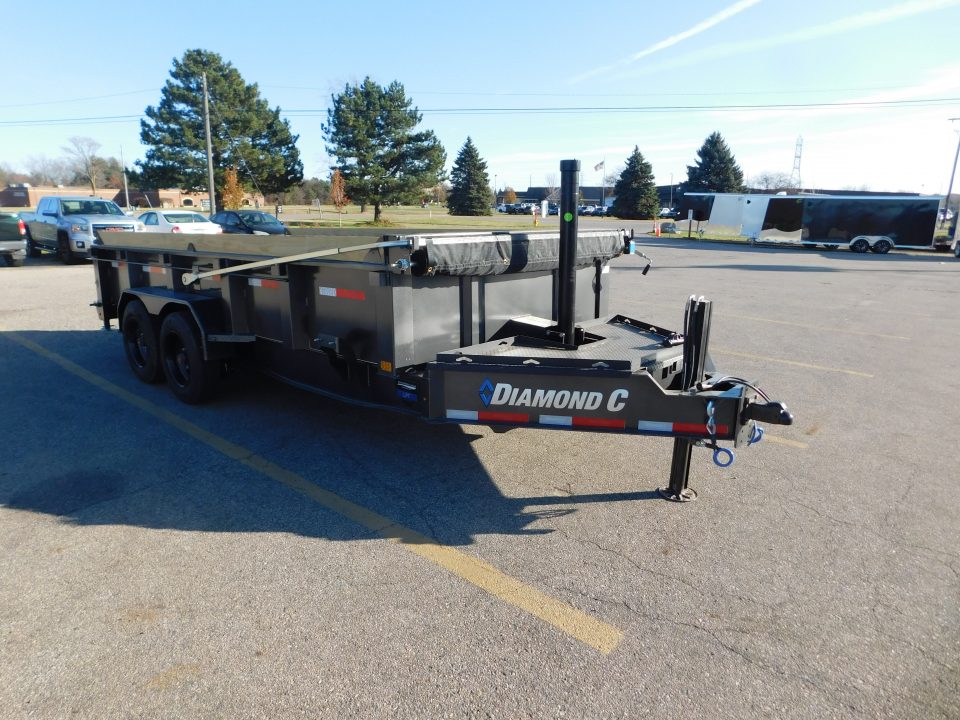 New 2026 Diamond C Trailers LPT208 16x81 Dump Trailer