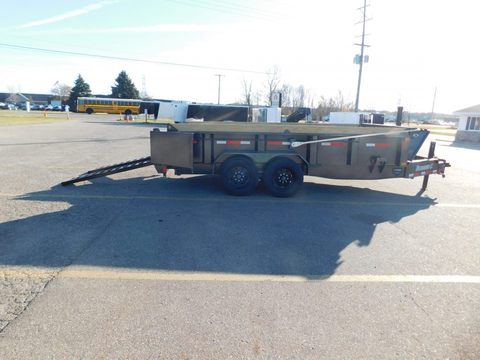 New 2026 Diamond C Trailers LPT208 16x81 Dump Trailer