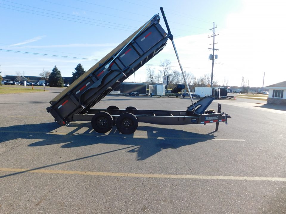 New 2026 Diamond C Trailers LPT208 16x81 Dump Trailer