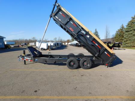 New 2026 Diamond C Trailers LPT208 16x81 Dump Trailer
