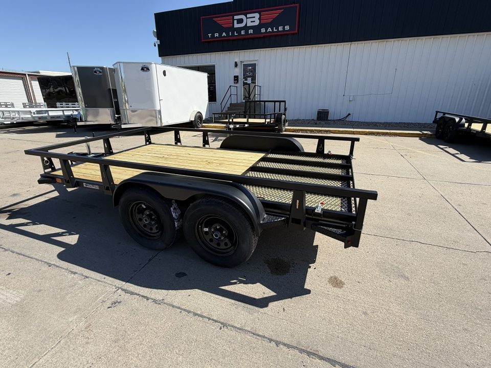 New 2026 HTC SUT712T Utility Trailer 7x12 Tandem