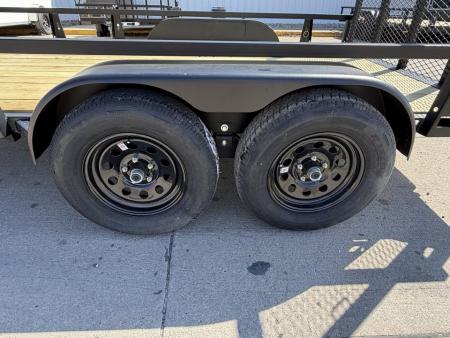 New 2026 HTC SUT712T Utility Trailer 7x12 Tandem