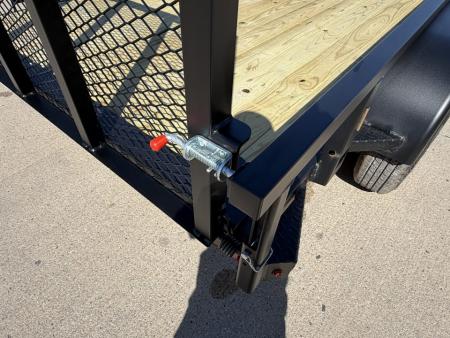 New 2026 HTC SUT712T Utility Trailer 7x12 Tandem