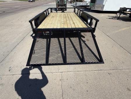 New 2026 HTC SUT712T Utility Trailer 7x12 Tandem
