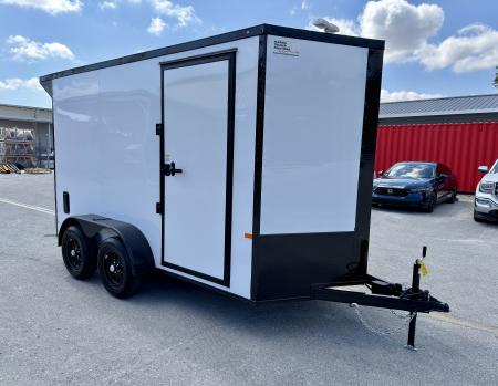 New 2026 Rock Solid Cargo 6X12 Rear Ramp Door 7K Cargo / Enclosed Trailer