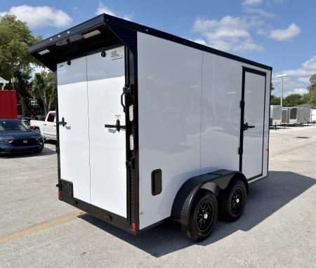 New 2026 Rock Solid Cargo 6X12 Rear Ramp Door 7K Cargo / Enclosed Trailer