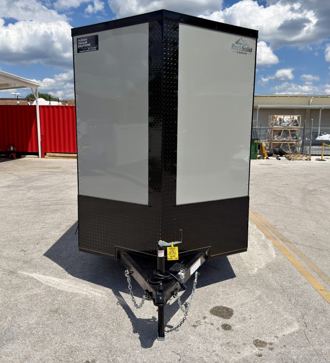 New 2026 Rock Solid Cargo 6x12 Rear Ramp Door 7K Cargo / Enclosed Trailer