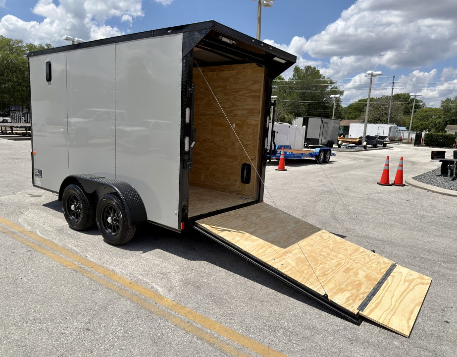 New 2026 Rock Solid Cargo 6x12 Rear Ramp Door 7K Cargo / Enclosed Trailer