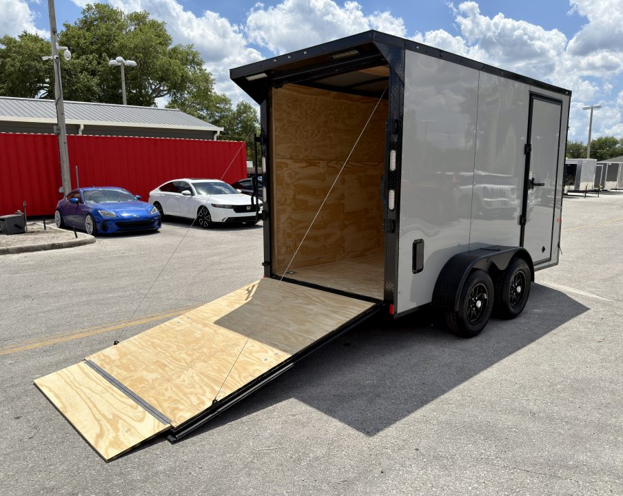 New 2026 Rock Solid Cargo 6x12 Rear Ramp Door 7K Cargo / Enclosed Trailer