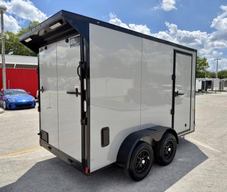 New 2026 Rock Solid Cargo 6x12 Rear Ramp Door 7K Cargo / Enclosed Trailer