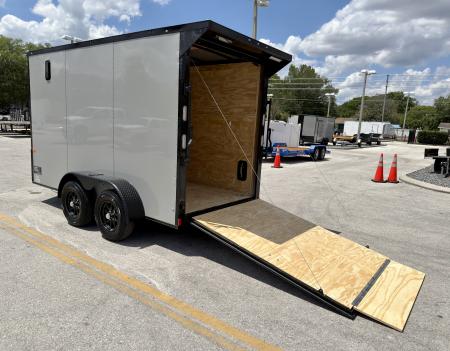 New 2026 Rock Solid Cargo 6x12 Rear Ramp Door 7K Cargo / Enclosed Trailer