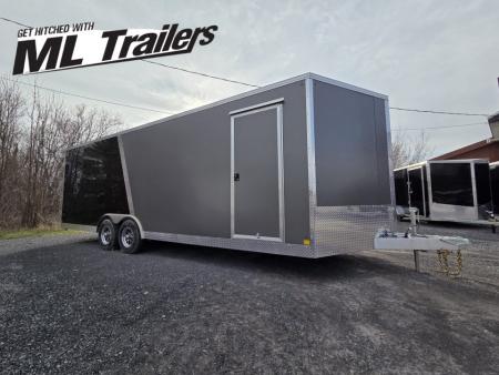 New 2026 CANADIAN MADE All Aluminum 24' Custom Car Hauler Car / Racing Trailer