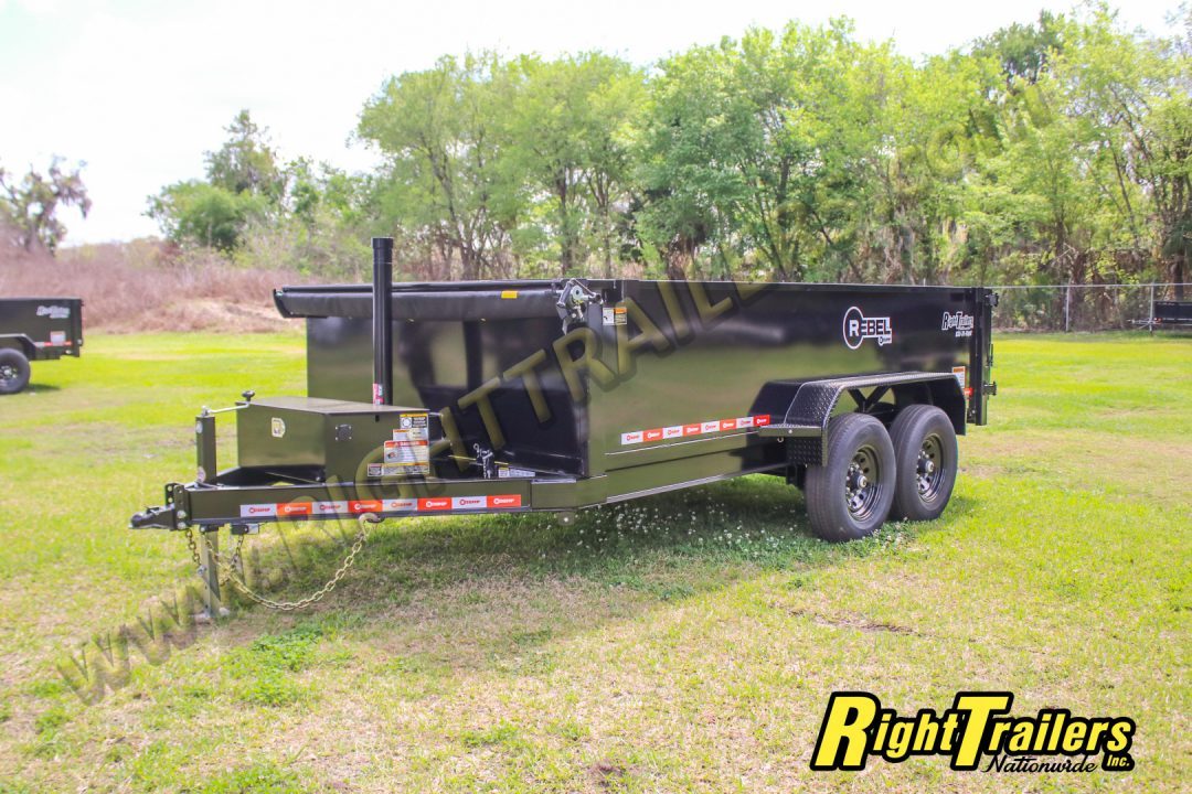 New 2026 7X14 U-Dump Dump Trailer