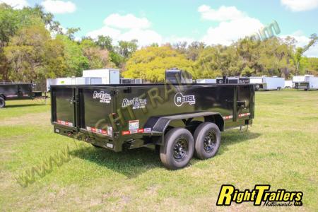 New 2026 7X14 U-Dump Dump Trailer