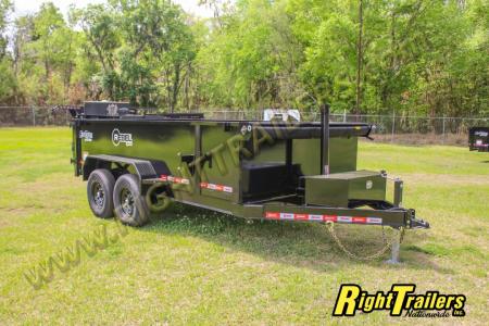 New 2026 7X14 U-Dump Dump Trailer