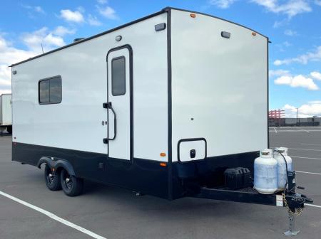 New 20' Mobile Office Trailer w/ BATHROOM, AC, HEAT