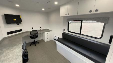 New 20' Mobile Office Trailer w/ BATHROOM, AC, HEAT