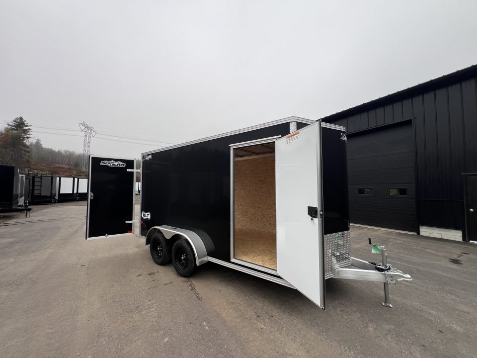 New 2026 High Country 7x14 + 18" V-Nose/ Aluminum trailer /Barn Door/ 7'interior -7000GVW