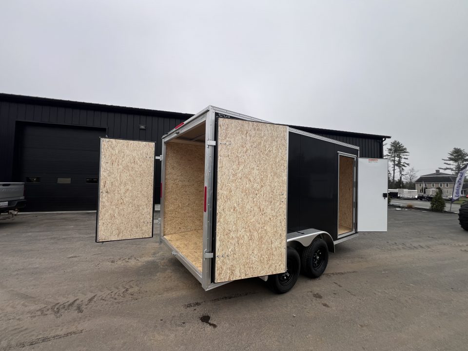 New 2026 High Country 7x14 + 18" V-Nose/ Aluminum trailer /Barn Door/ 7'interior -7000GVW
