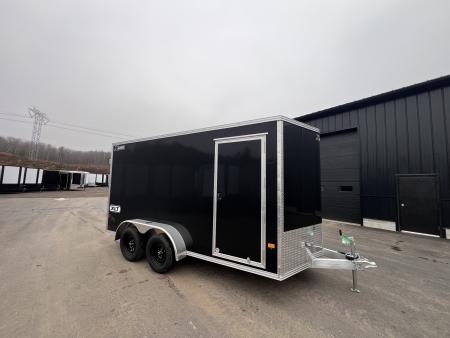 New 2026 High Country 7x14 + 18" V-Nose/ Aluminum trailer /Barn Door/ 7'interior -7000GVW