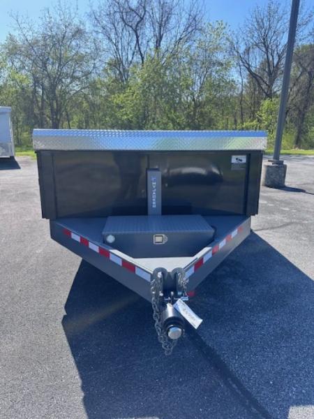 Used 2022 BWISE DLPX14 81.5x16 14K Tandem Axle Dump Trailer
