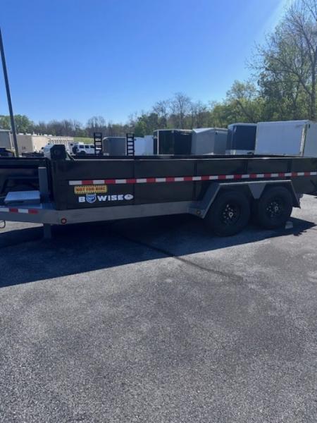 Used 2022 BWISE DLPX14 81.5x16 14K Tandem Axle Dump Trailer