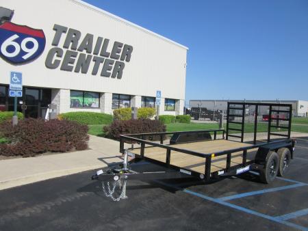 New 2026 Sure-Trac 7 x 14 ST-UTT8214-070 Utility Trailer 7K / Reinforced Ladder Gate