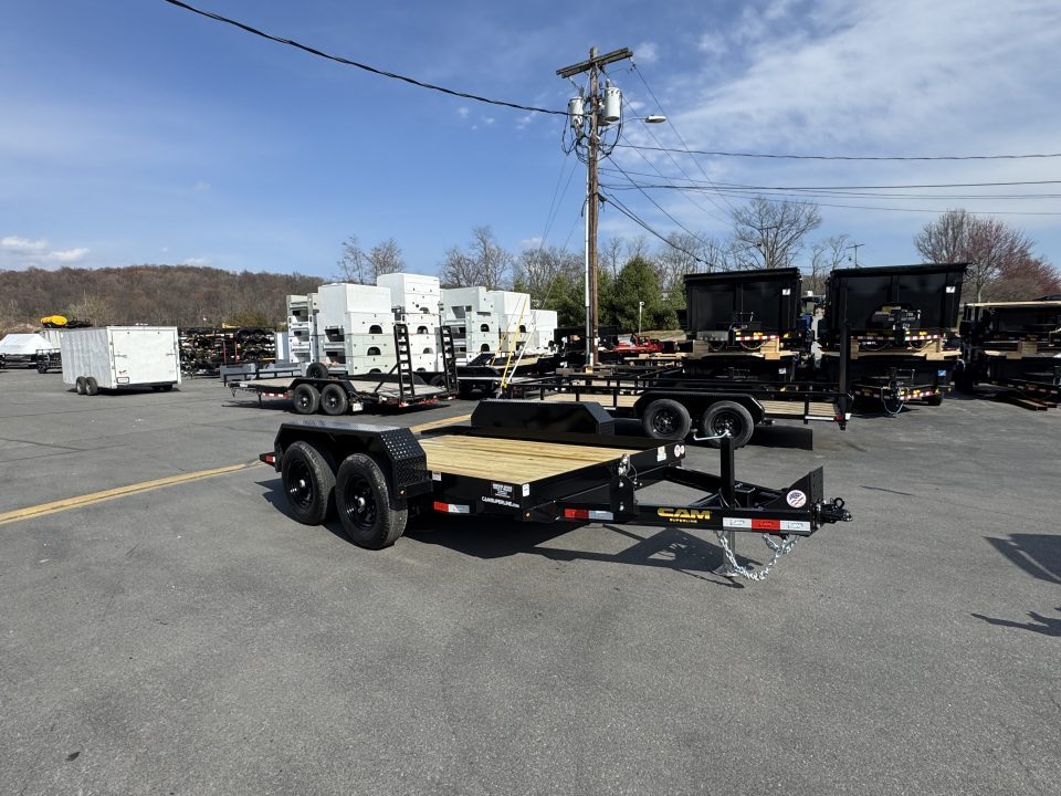 New 2026 Cam Superline P-FTT8212-110 7X12 TA TILT Equipment Trailer