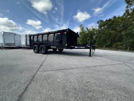 New 2026 Hillcrest Trailers 14k 7X14X40  Dump Trailer