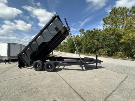New 2026 Hillcrest Trailers 14k 7X14X40  Dump Trailer