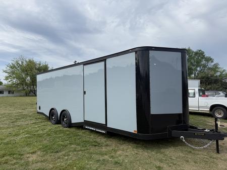 New 2026 Covered Wagon Trailers 8.5X24 TA3 7' SPOILER POLY Cargo / Enclosed Trailer