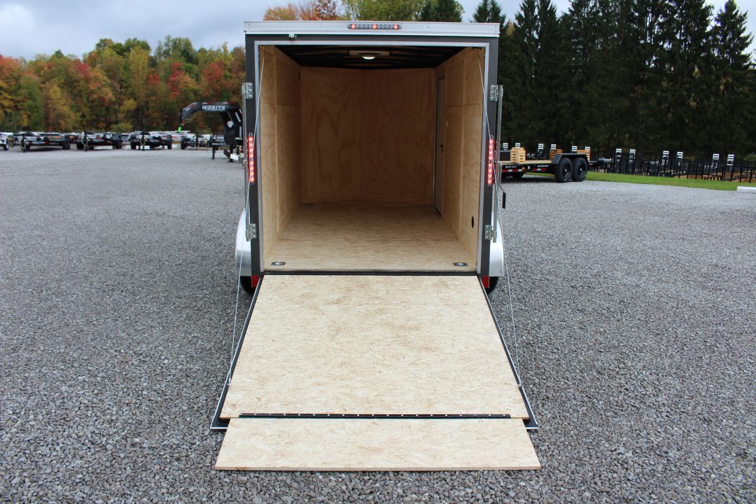New 2026 Darkhorse Cargo DHW 6' x 12' Enclosed Trailer - REAR RAMP DOOR- 6' Interior Height - 7000# GVW