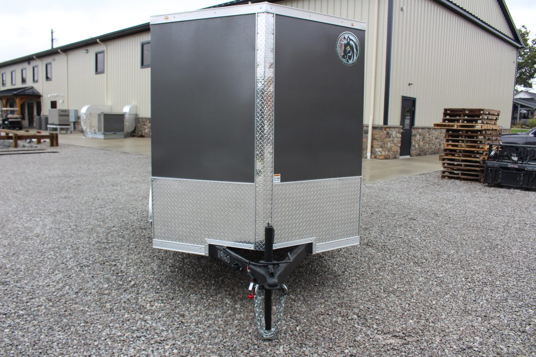 New 2026 Darkhorse Cargo DHW 6' x 12' Enclosed Trailer - REAR RAMP DOOR- 6' Interior Height - 7000# GVW