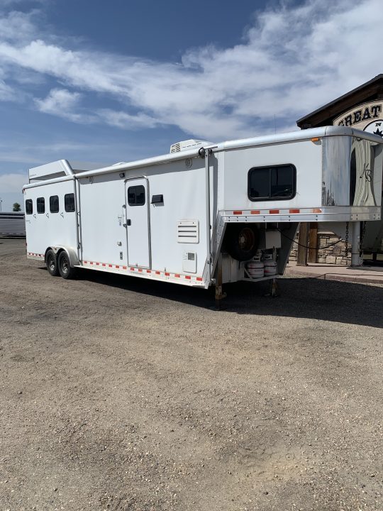 Used 2006 Kiefer Manufacturing 4H GN SLIDE OUT Horse Trailer