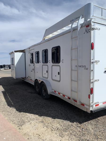 Used 2006 Kiefer Manufacturing 4H GN SLIDE OUT Horse Trailer