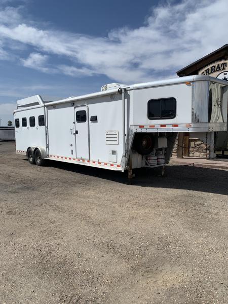 Used 2006 Kiefer Manufacturing 4H GN SLIDE OUT Horse Trailer