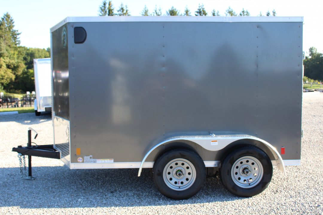 New 2026 Darkhorse Cargo DHW 6' x 10' Enclosed Trailer - REAR RAMP DOOR- 6' Interior Height - 7000# GVW