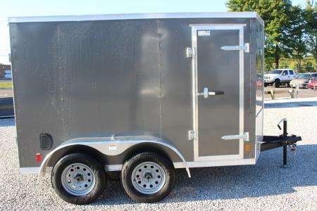New 2026 Darkhorse Cargo DHW 6' x 10' Enclosed Trailer - REAR RAMP DOOR- 6' Interior Height - 7000# GVW
