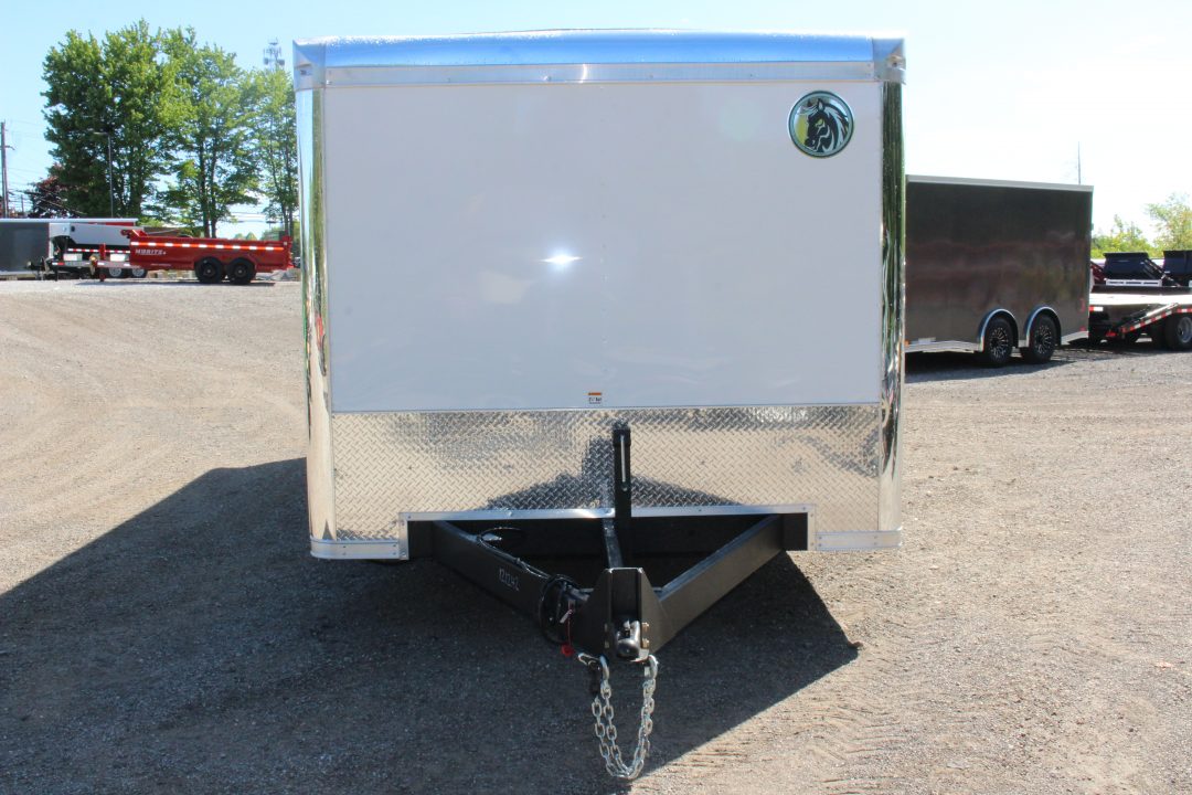 New 2026 Darkhorse Cargo DWRK 8.5' x 20' Flat Front Enclosed Cargo Trailer - Ramp Door - 9990#