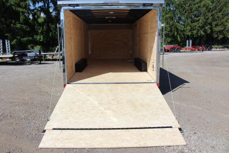 New 2026 Darkhorse Cargo DWRK 8.5' x 20' Flat Front Enclosed Cargo Trailer - Ramp Door - 9990#