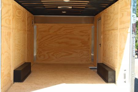 New 2026 Darkhorse Cargo DWRK 8.5' x 20' Flat Front Enclosed Cargo Trailer - Ramp Door - 9990#