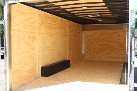New 2026 Darkhorse Cargo DWRK 8.5' x 20' Flat Front Enclosed Cargo Trailer - Ramp Door - 9990#