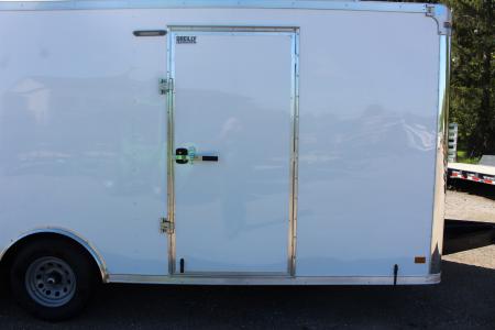 New 2026 Darkhorse Cargo DWRK 8.5' x 20' Flat Front Enclosed Cargo Trailer - Ramp Door - 9990#