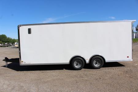 New 2026 Darkhorse Cargo DWRK 8.5' x 20' Flat Front Enclosed Cargo Trailer - Ramp Door - 9990#
