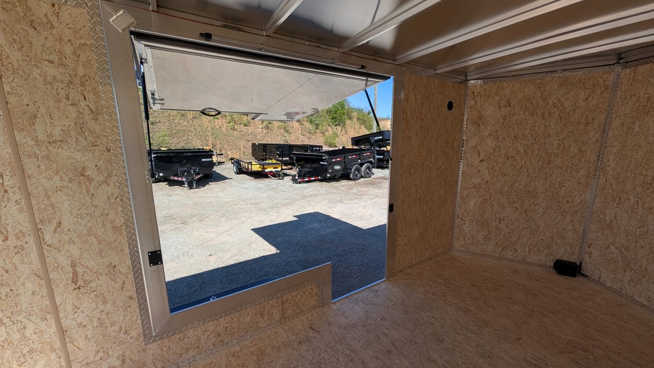 New 2026 Legend 7.5 x 16 + 2' V-Nose Thunder Cargo Trailer w/ Ramp